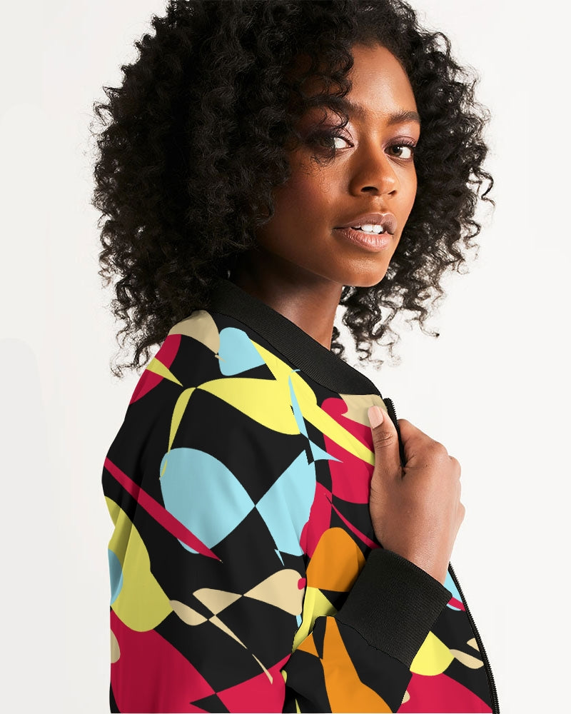 When Confused Black Women's Bomber Jacket TeeSpect