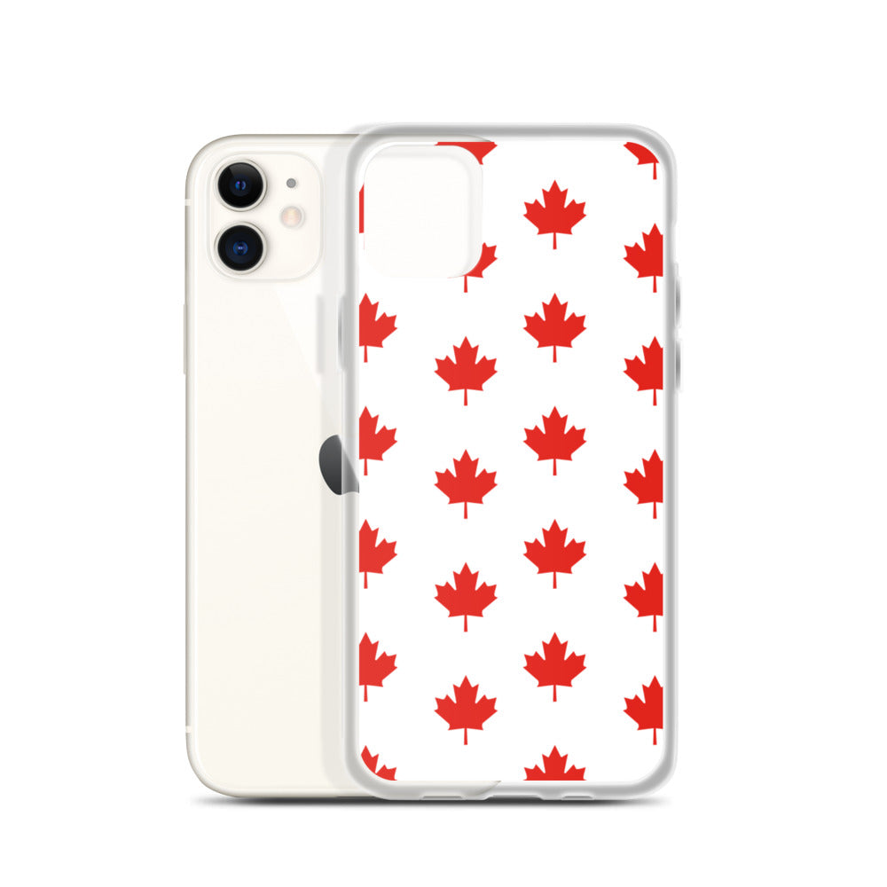 All Maple-Leafed Out White iPhone Case TeeSpect