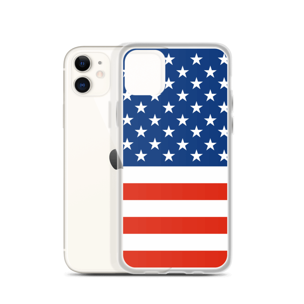 Stars And Stripes USA Flag iPhone Case TeeSpect