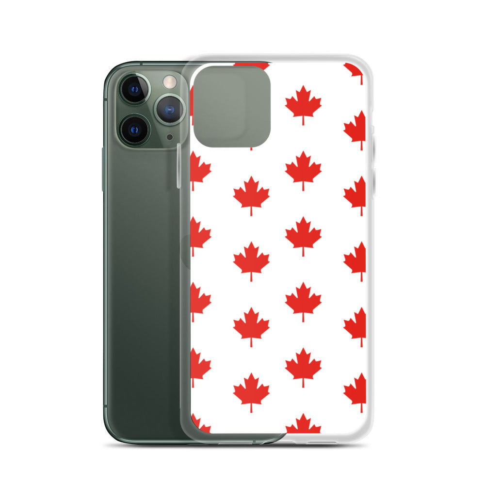 All Maple-Leafed Out White iPhone Case TeeSpect