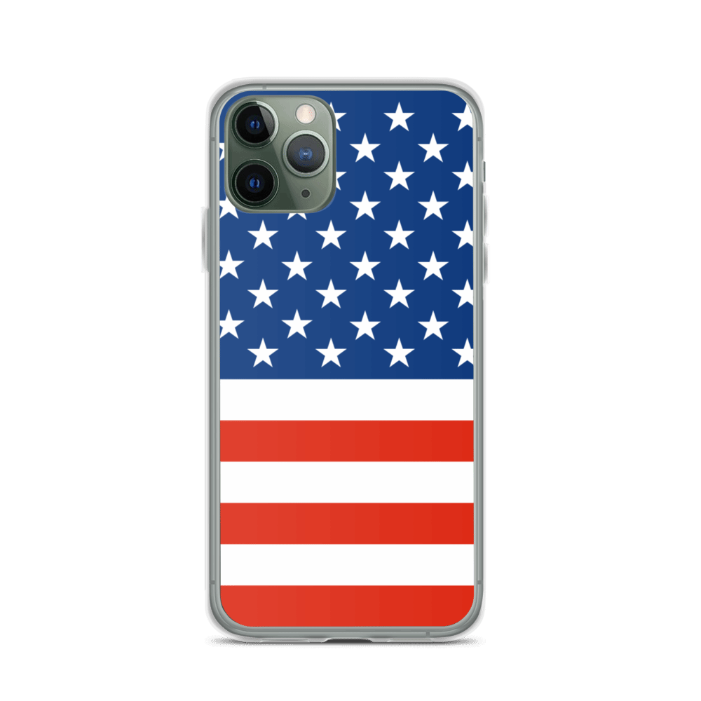 Stars And Stripes USA Flag iPhone Case TeeSpect