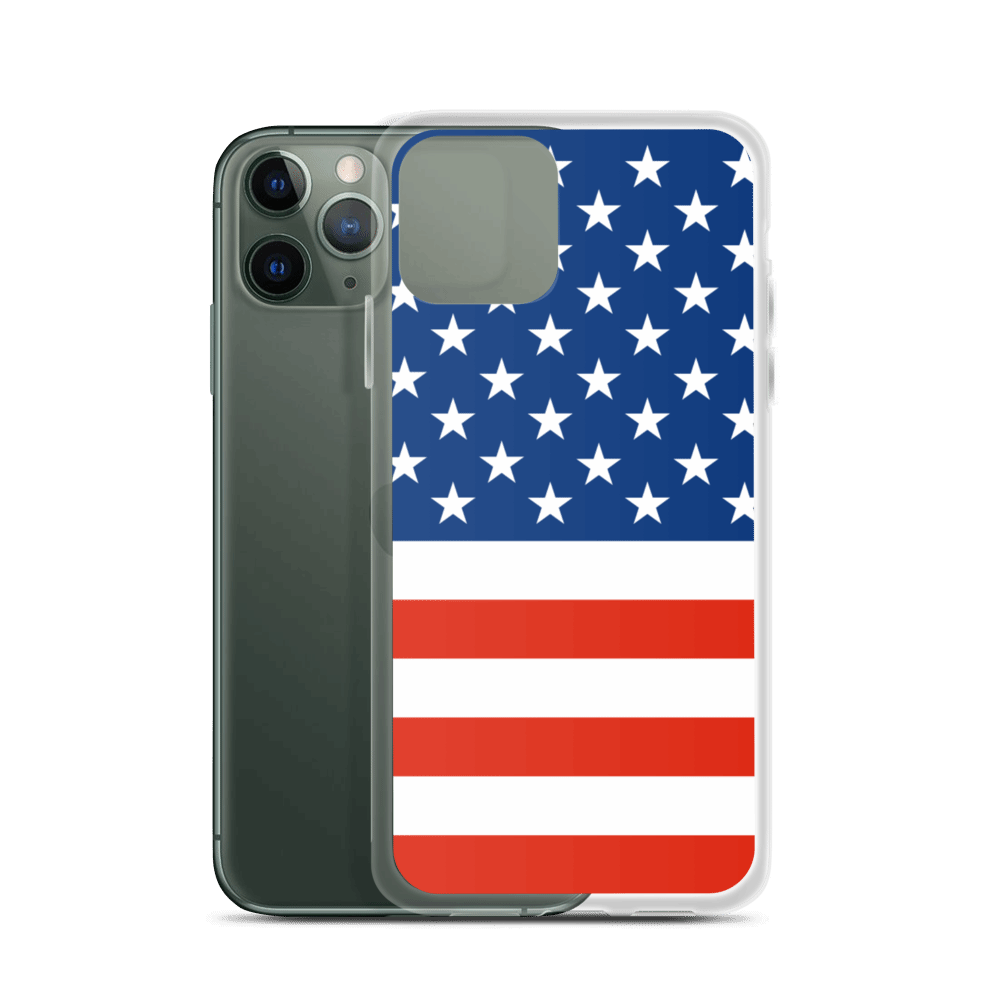 Stars And Stripes USA Flag iPhone Case TeeSpect