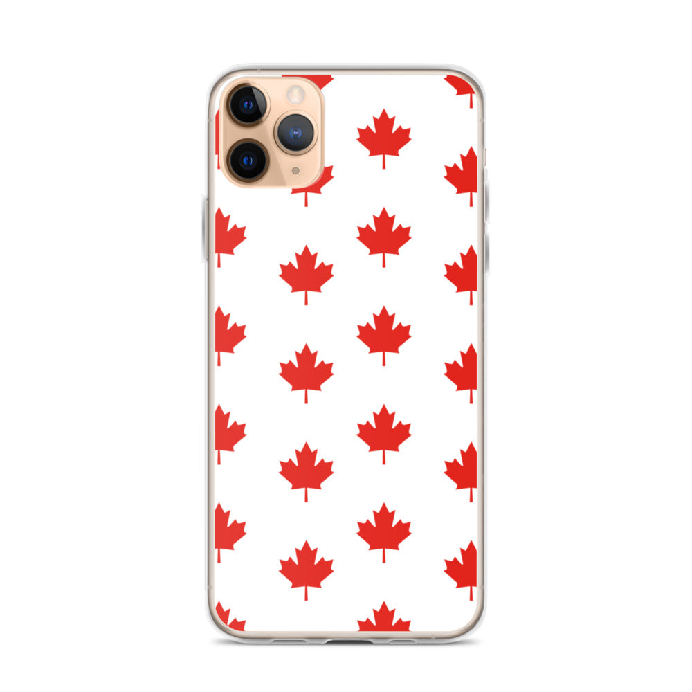 All Maple-Leafed Out White iPhone Case TeeSpect