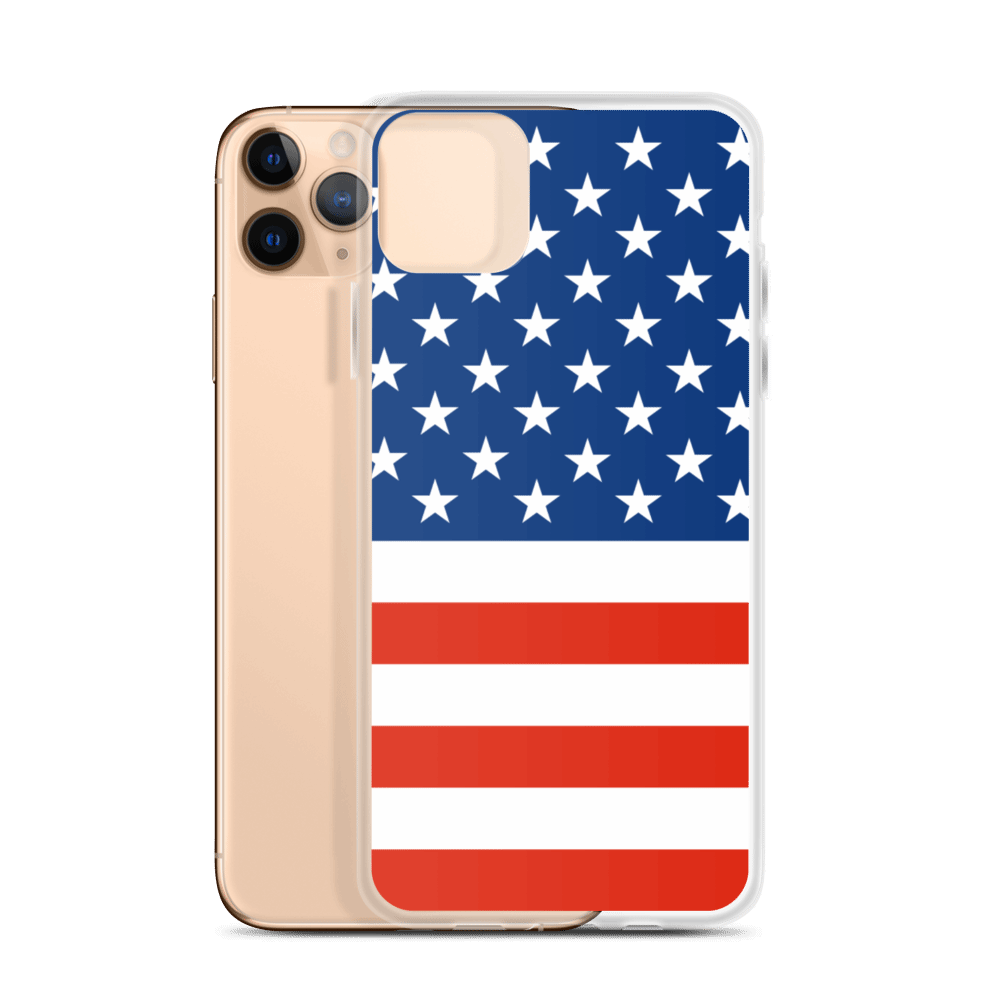 Stars And Stripes USA Flag iPhone Case TeeSpect
