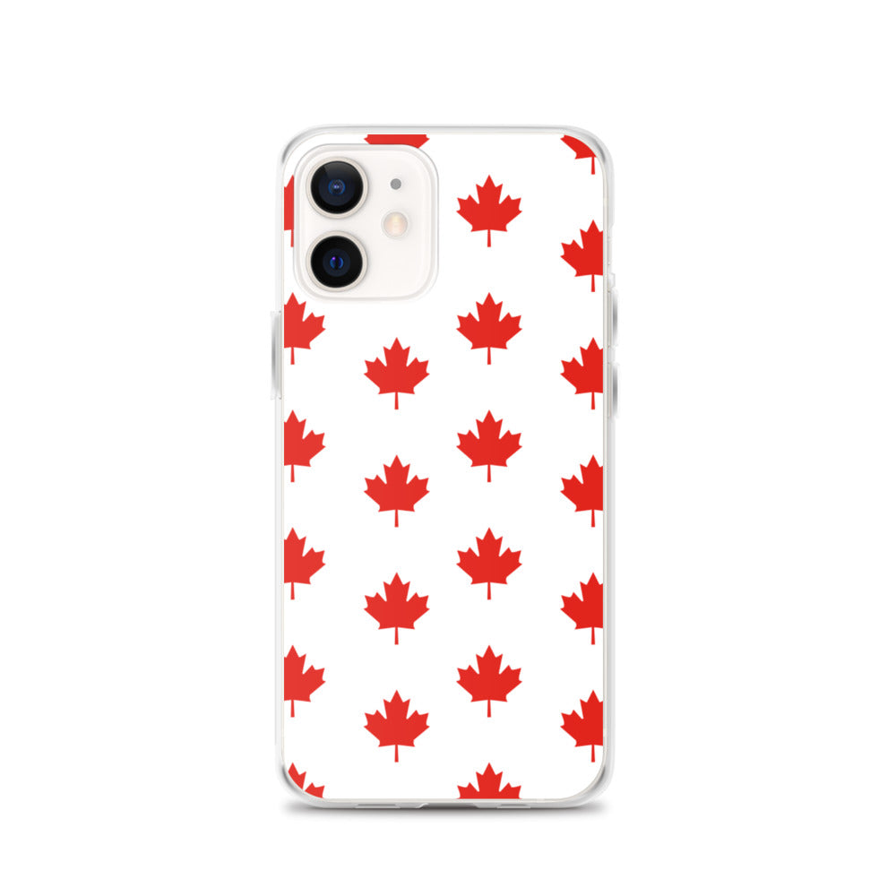 All Maple-Leafed Out White iPhone Case TeeSpect
