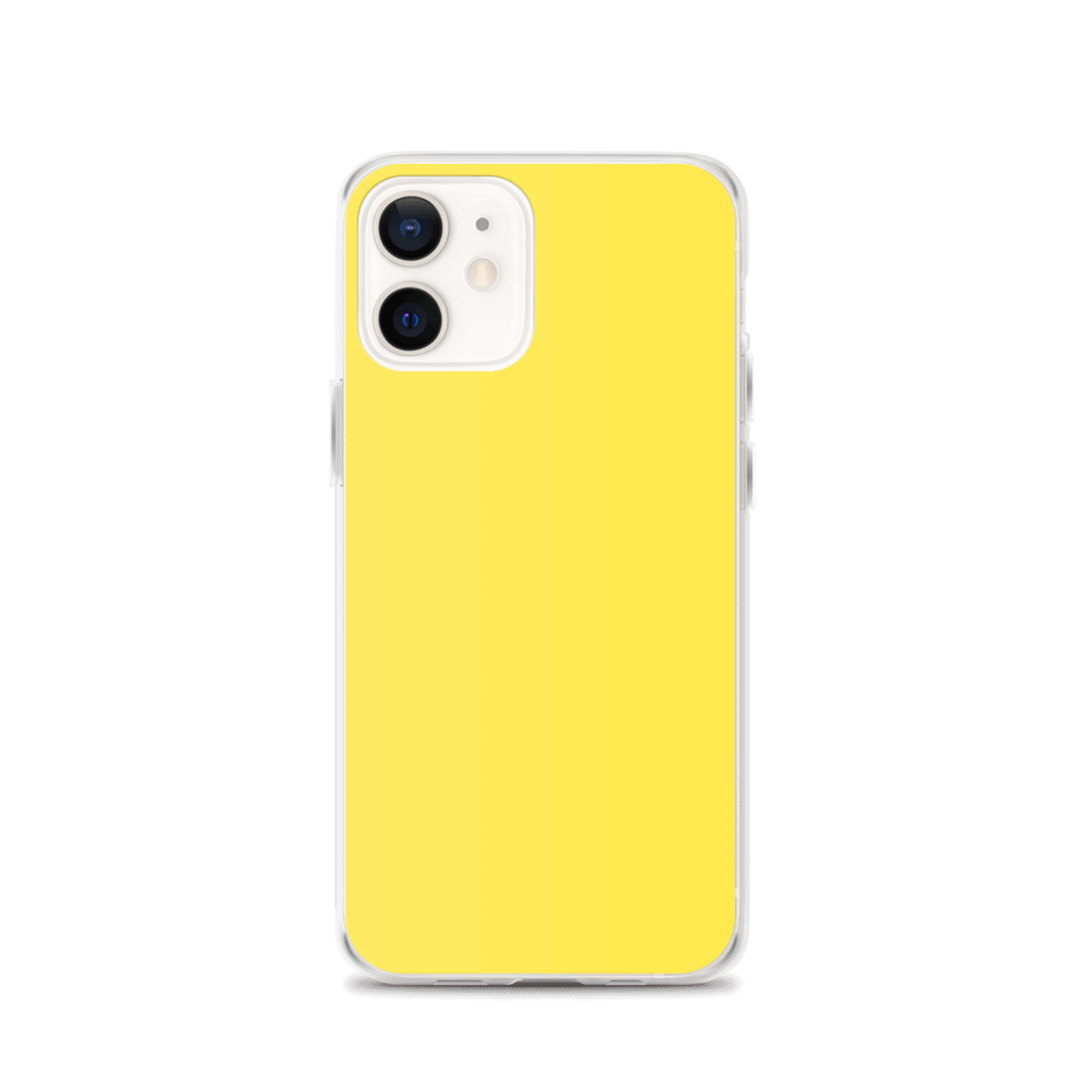 Bright Yellow iPhone Case TeeSpect