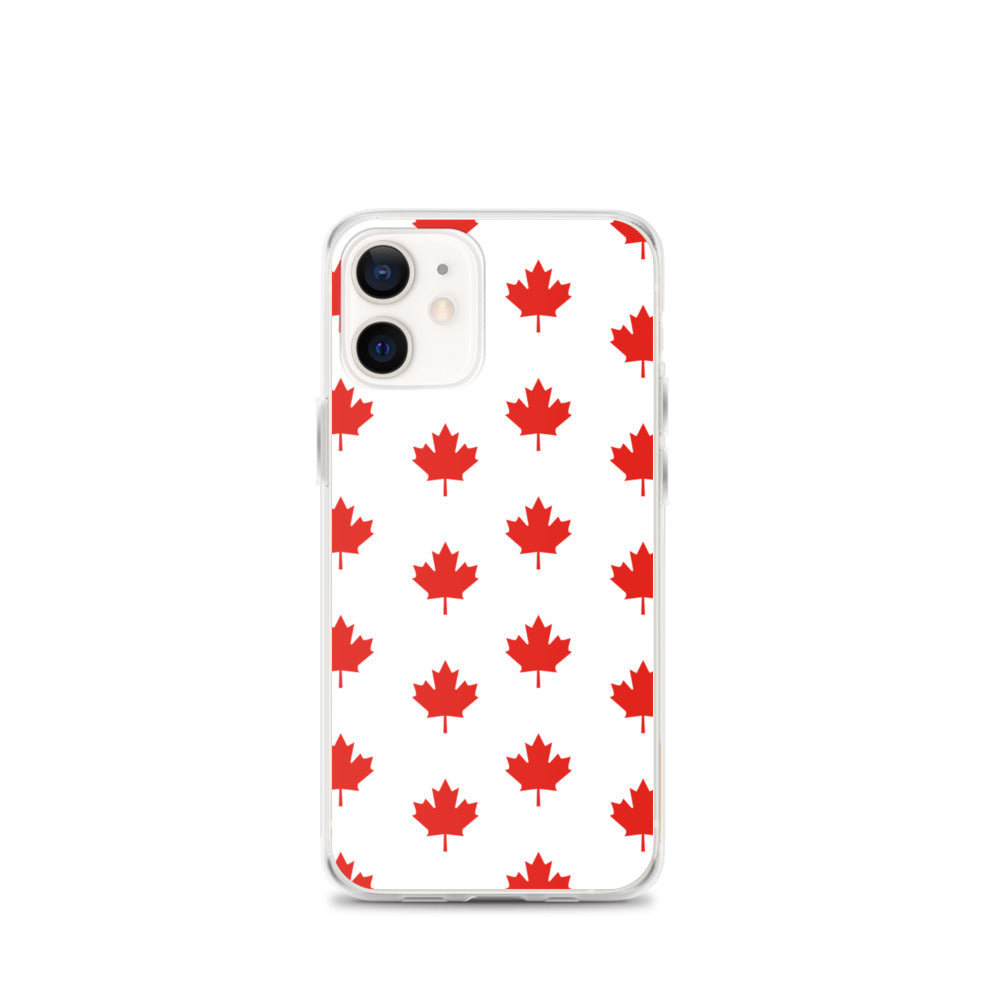 All Maple-Leafed Out White iPhone Case TeeSpect