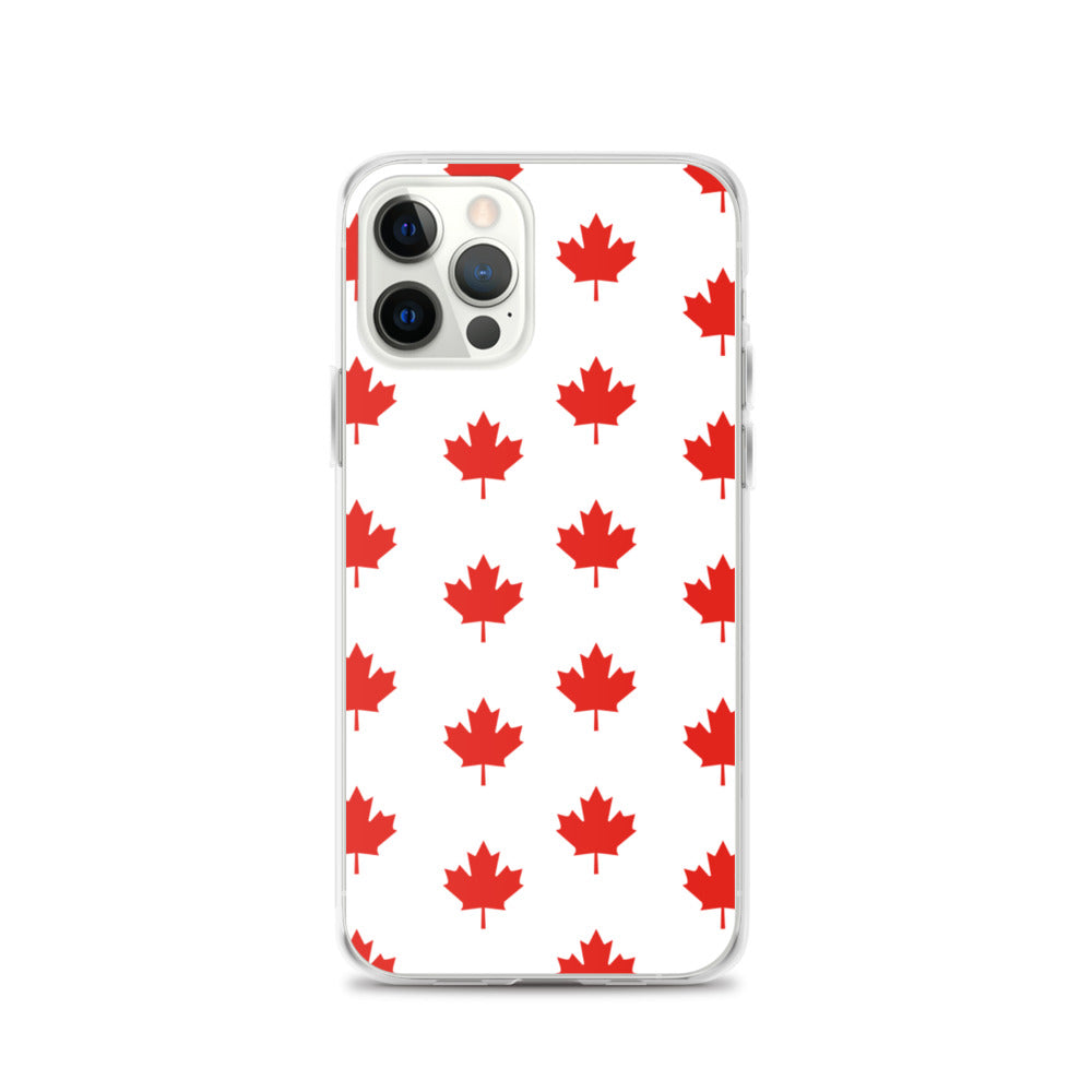 All Maple-Leafed Out White iPhone Case TeeSpect