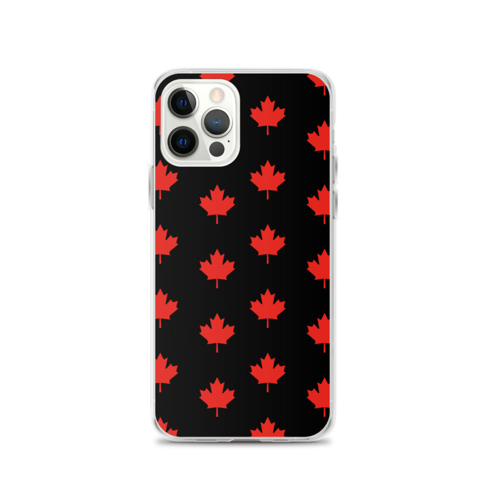 All Maple-Leafed Out iPhone Black Case TeeSpect