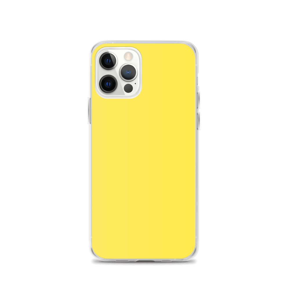 Bright Yellow iPhone Case TeeSpect