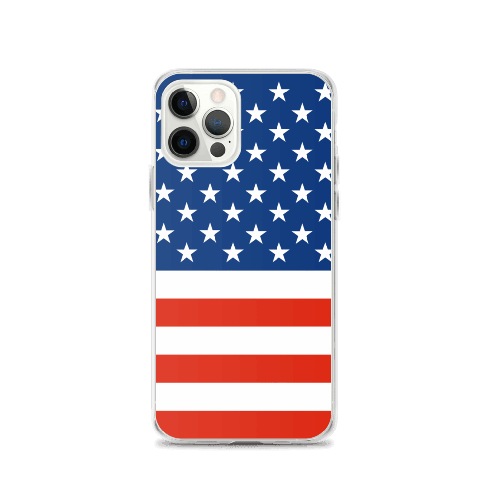 Stars And Stripes USA Flag iPhone Case TeeSpect