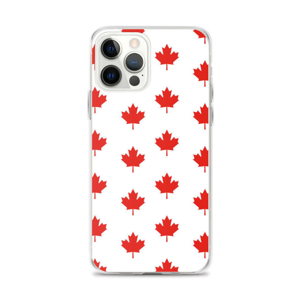 All Maple-Leafed Out White iPhone Case TeeSpect