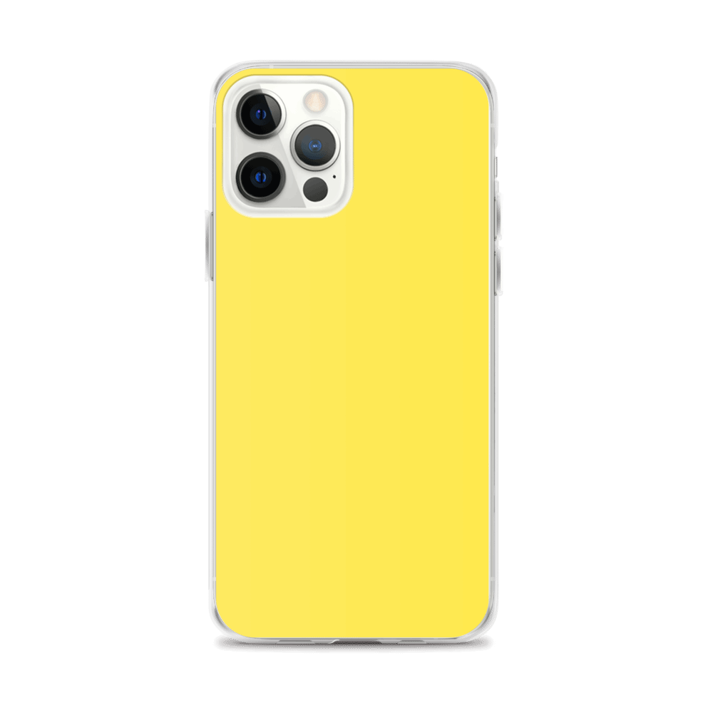 Bright Yellow iPhone Case TeeSpect
