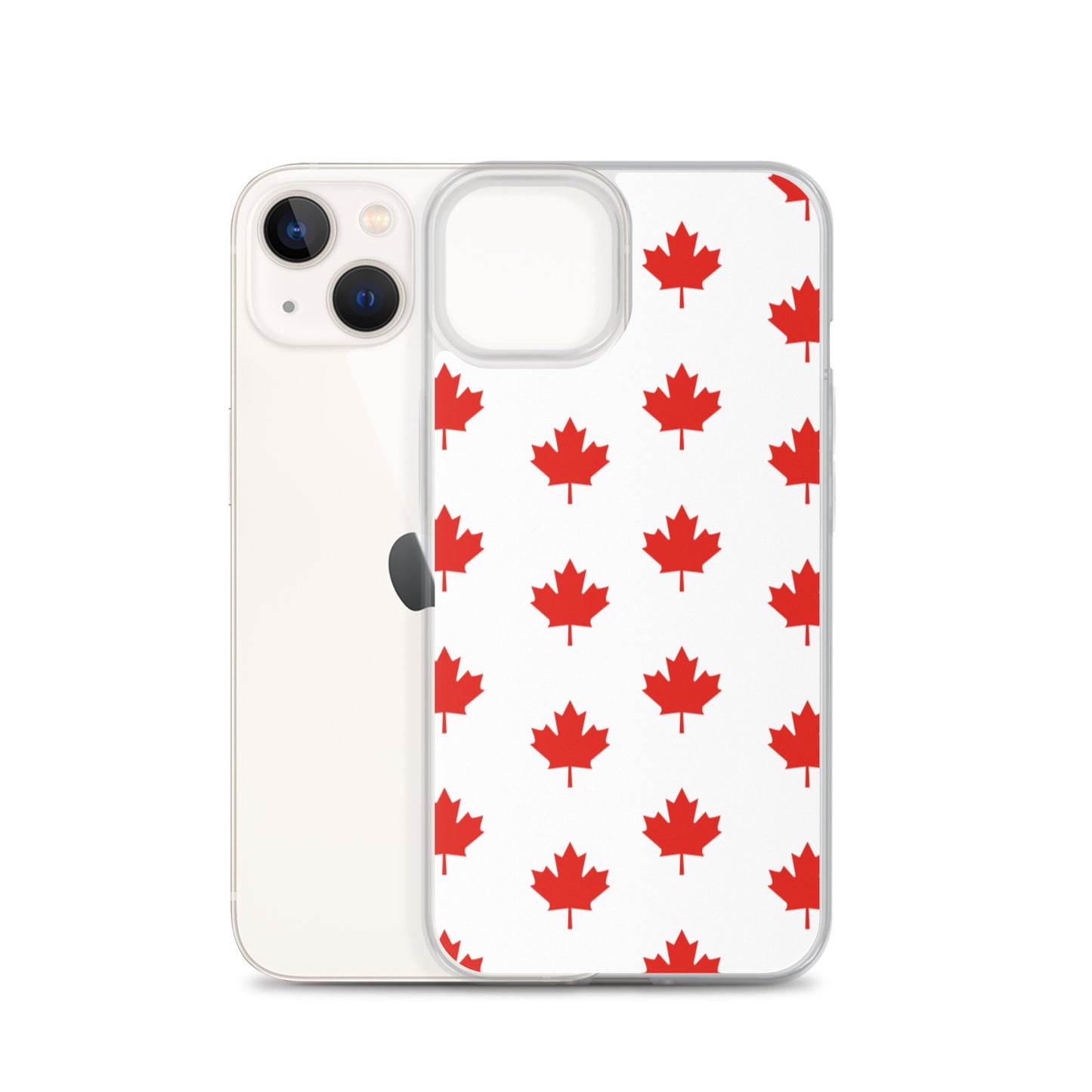 All Maple-Leafed Out White iPhone Case TeeSpect