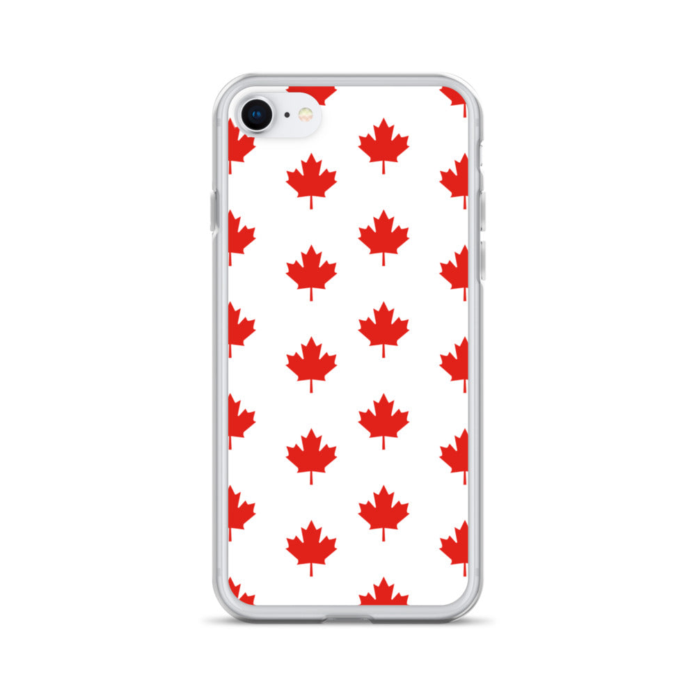 All Maple-Leafed Out White iPhone Case TeeSpect