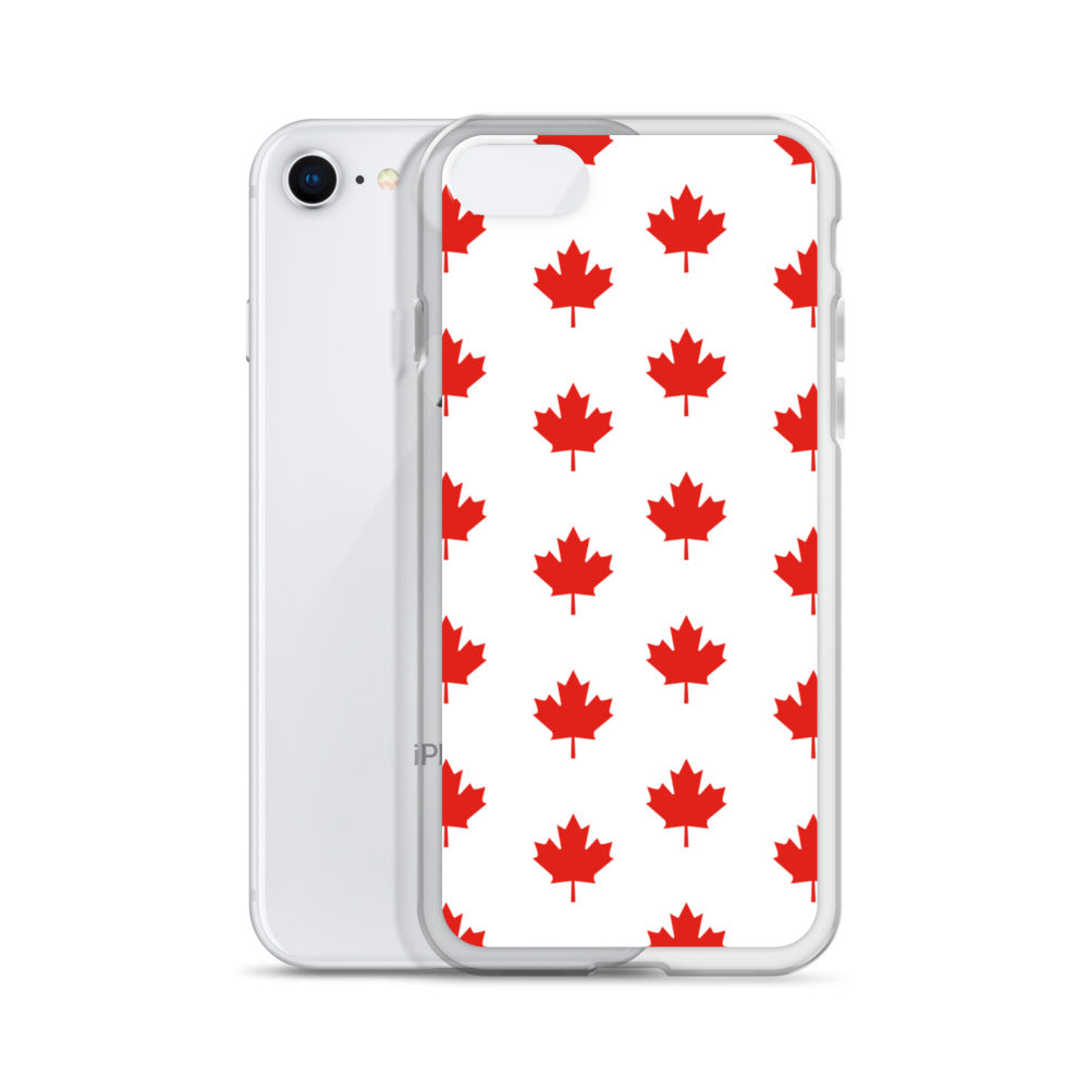All Maple-Leafed Out White iPhone Case TeeSpect