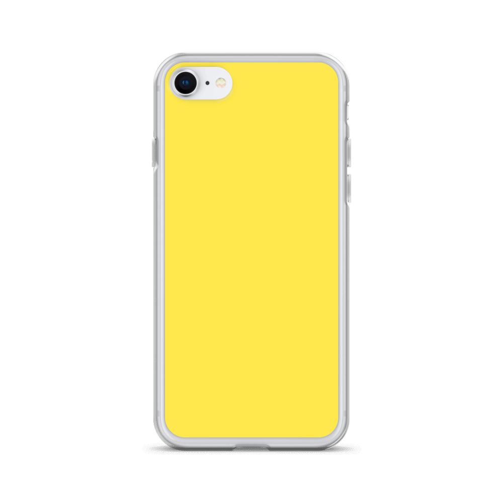Bright Yellow iPhone Case TeeSpect