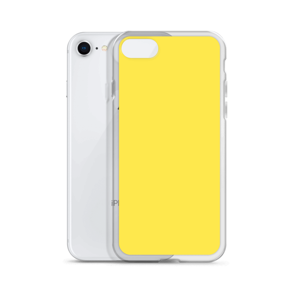 Bright Yellow iPhone Case TeeSpect
