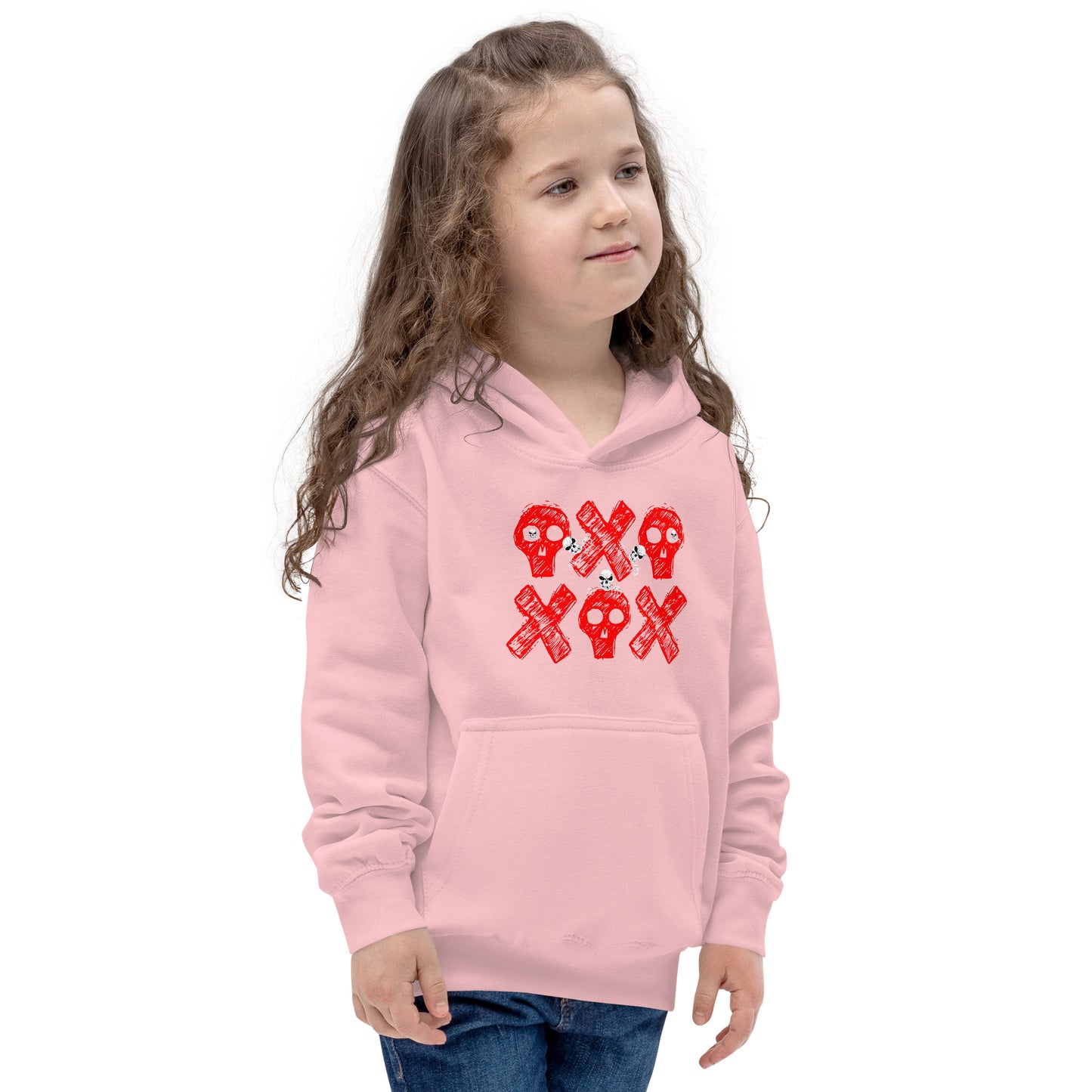 Spooky Show Peek-A-Boo Halloween Ghouls Kids Hoodie TeeSpect