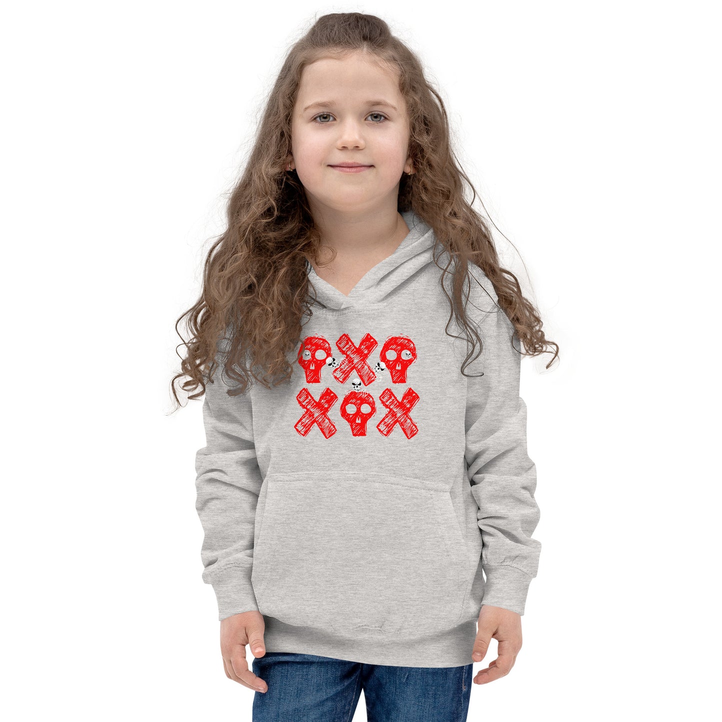 Spooky Show Peek-A-Boo Halloween Ghouls Kids Hoodie TeeSpect