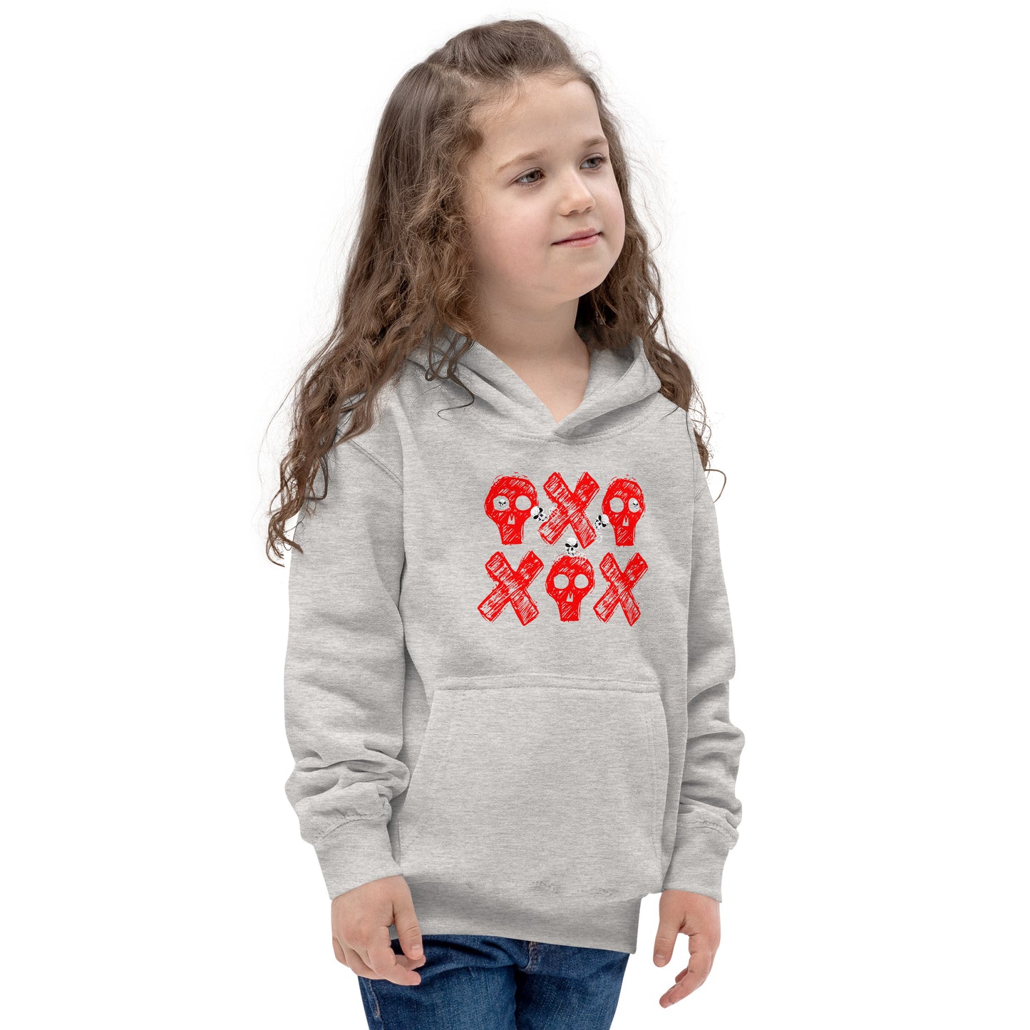 Spooky Show Peek-A-Boo Halloween Ghouls Kids Hoodie TeeSpect