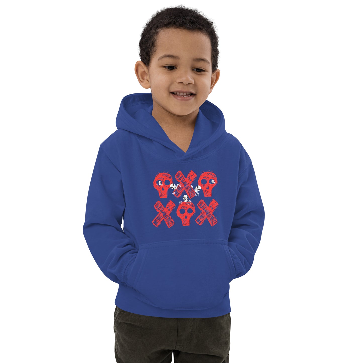 Spooky Show Peek-A-Boo Halloween Ghouls Kids Hoodie TeeSpect