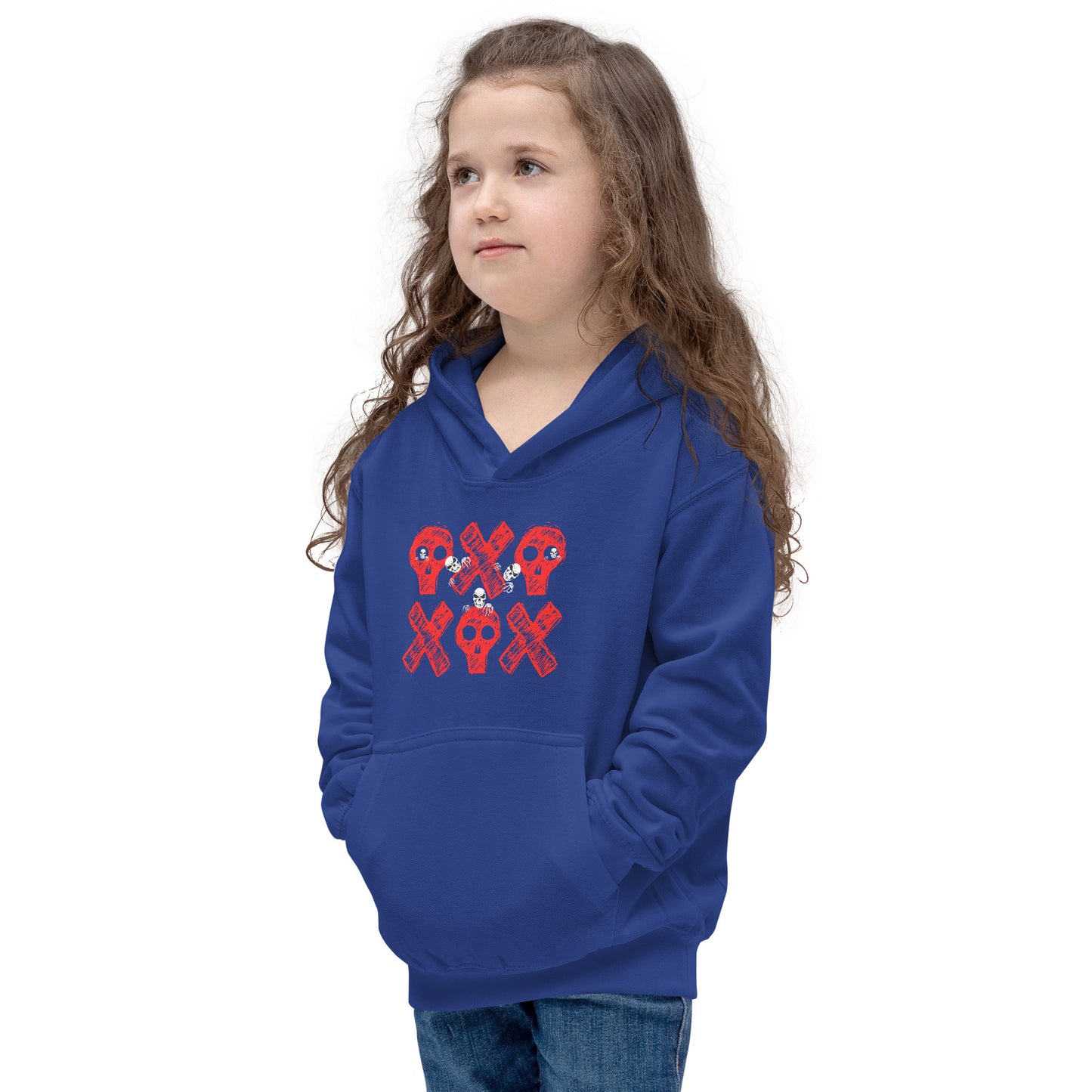 Spooky Show Peek-A-Boo Halloween Ghouls Kids Hoodie TeeSpect