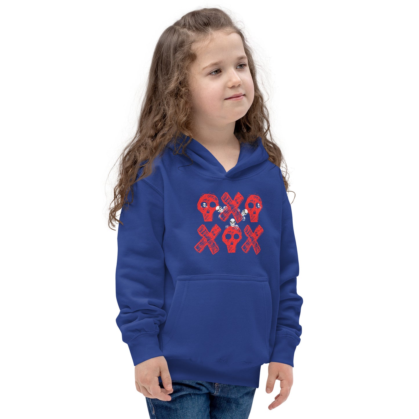 Spooky Show Peek-A-Boo Halloween Ghouls Kids Hoodie TeeSpect