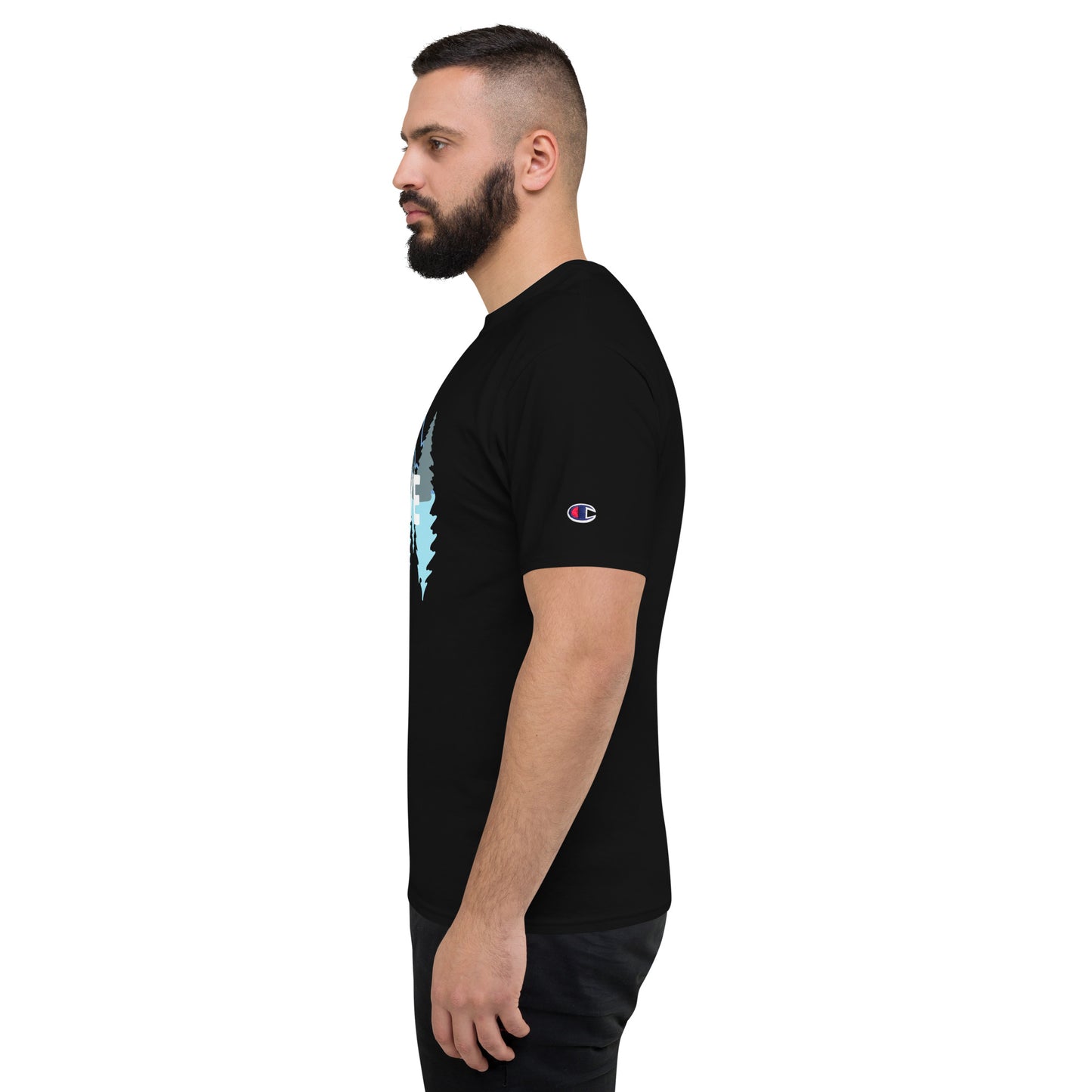 LOVE Nature Mountains Men's Champion T-Shirt TeeSpect