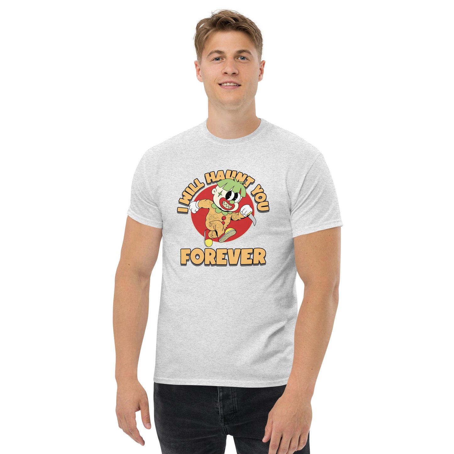 I Will Haunt You Forever Halloween Men's classic tee TeeSpect