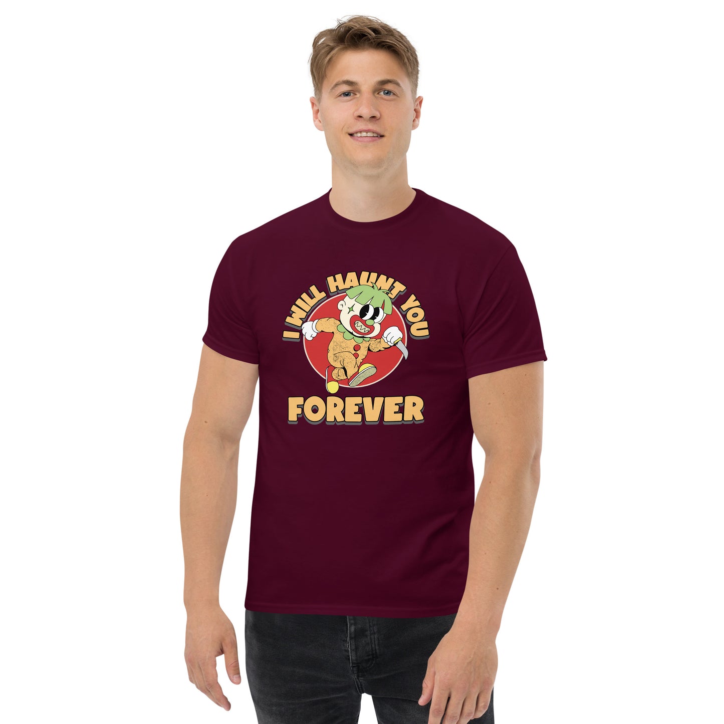 I Will Haunt You Forever Halloween Men's classic tee TeeSpect