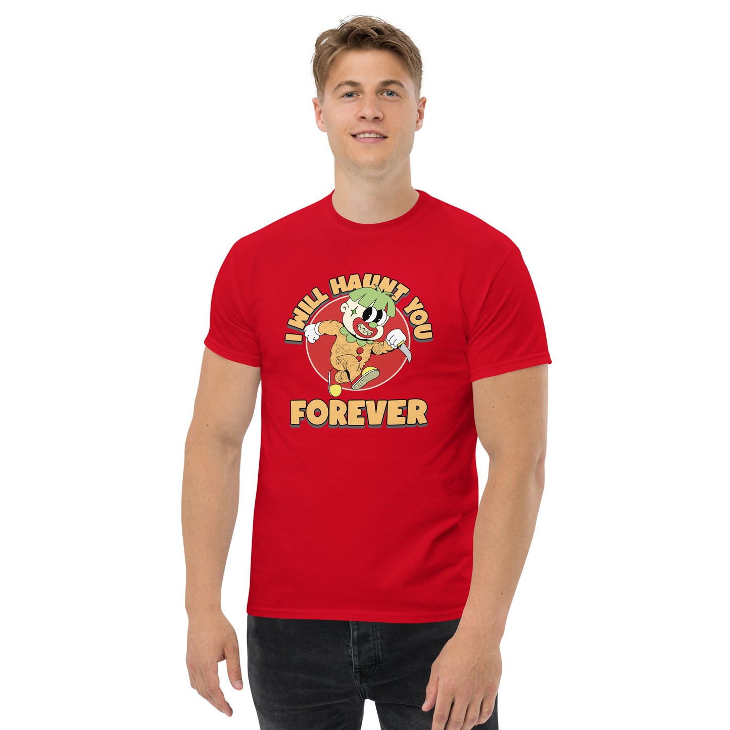 I Will Haunt You Forever Halloween Men's classic tee TeeSpect