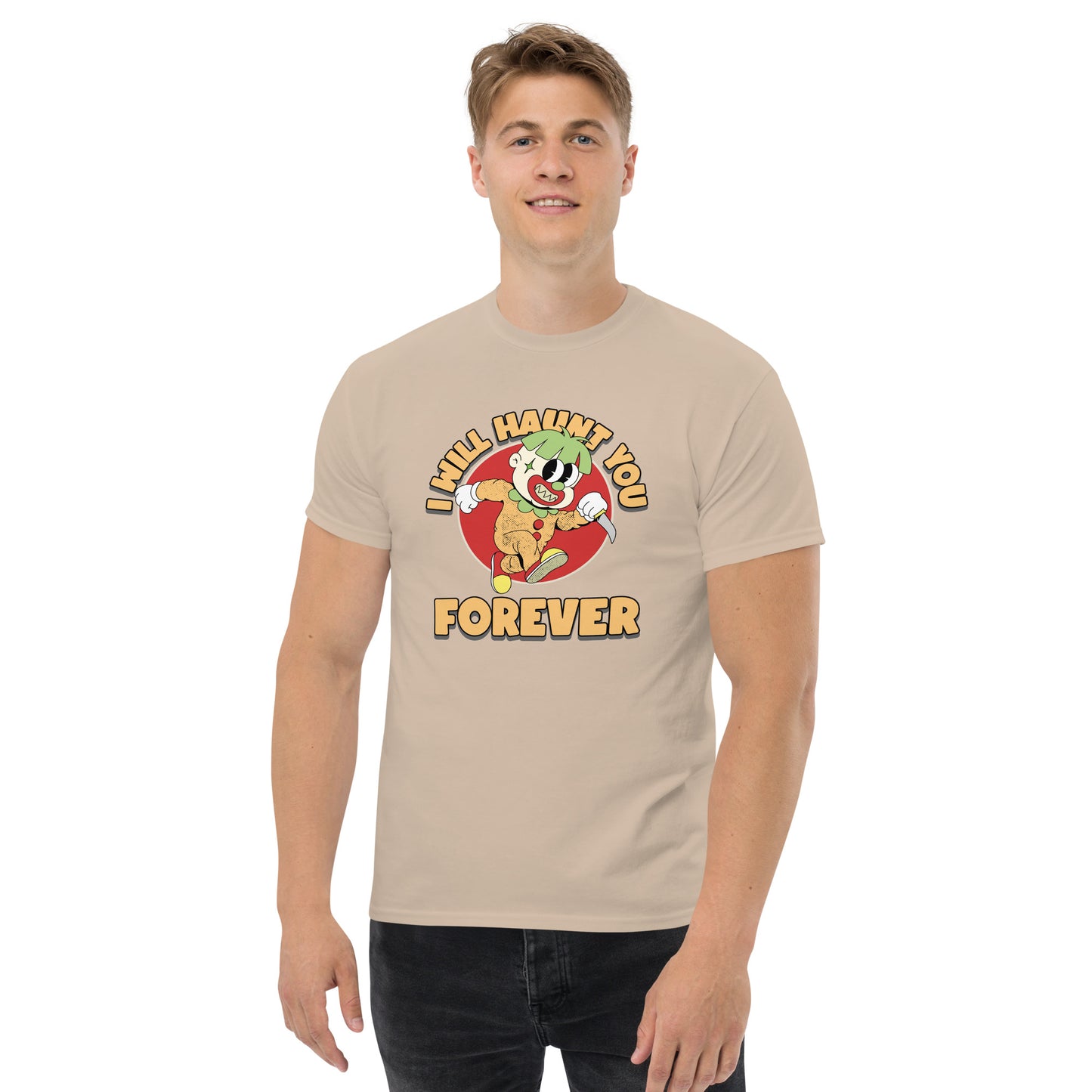 I Will Haunt You Forever Halloween Men's classic tee TeeSpect