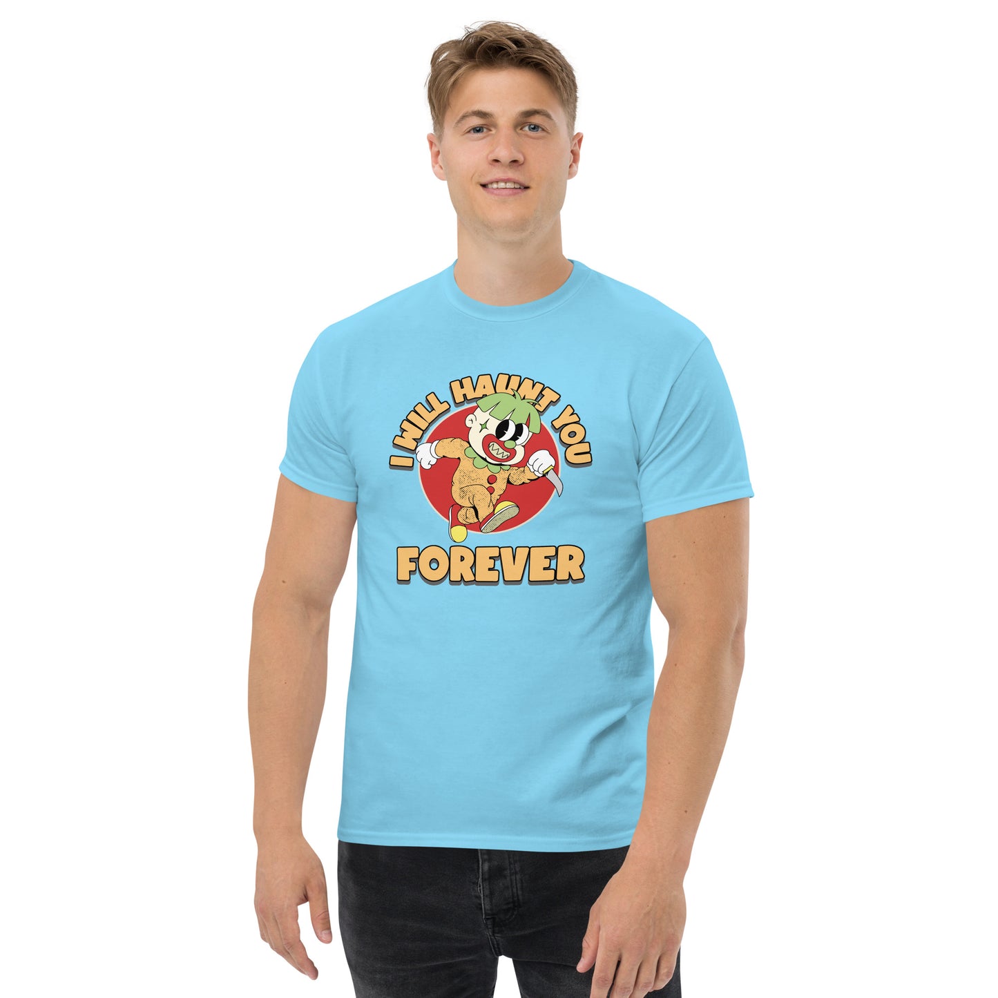 I Will Haunt You Forever Halloween Men's classic tee TeeSpect