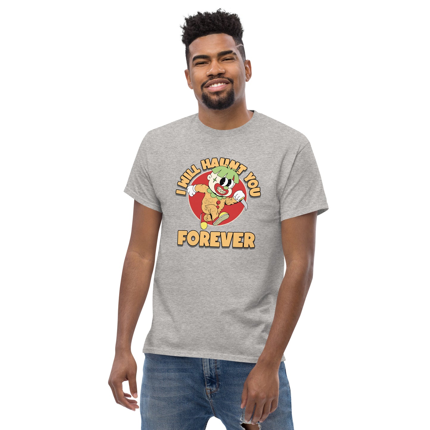 I Will Haunt You Forever Halloween Men's classic tee TeeSpect