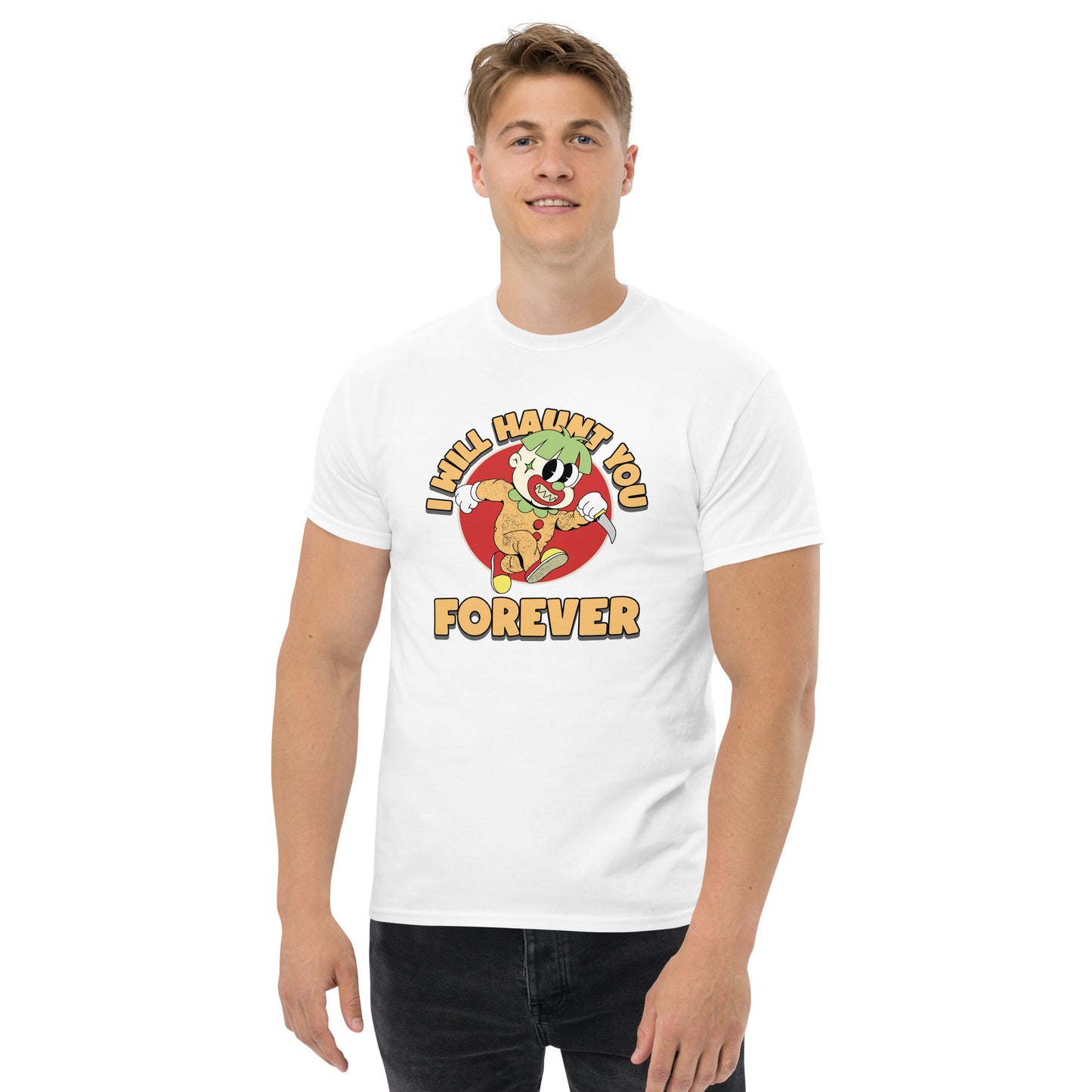 I Will Haunt You Forever Halloween Men's classic tee TeeSpect