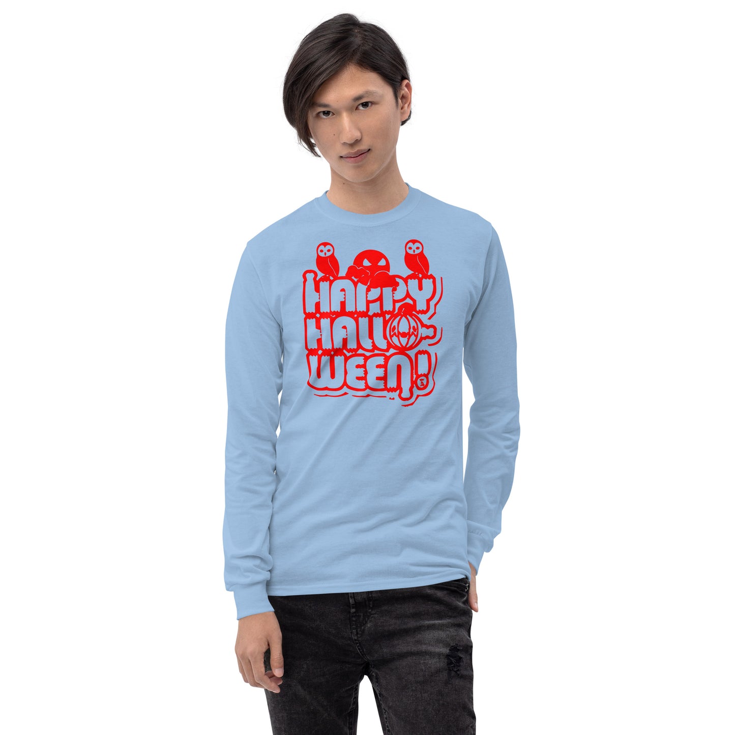 Happy Halloween! Men's Long Sleeve Shirt TeeSpect
