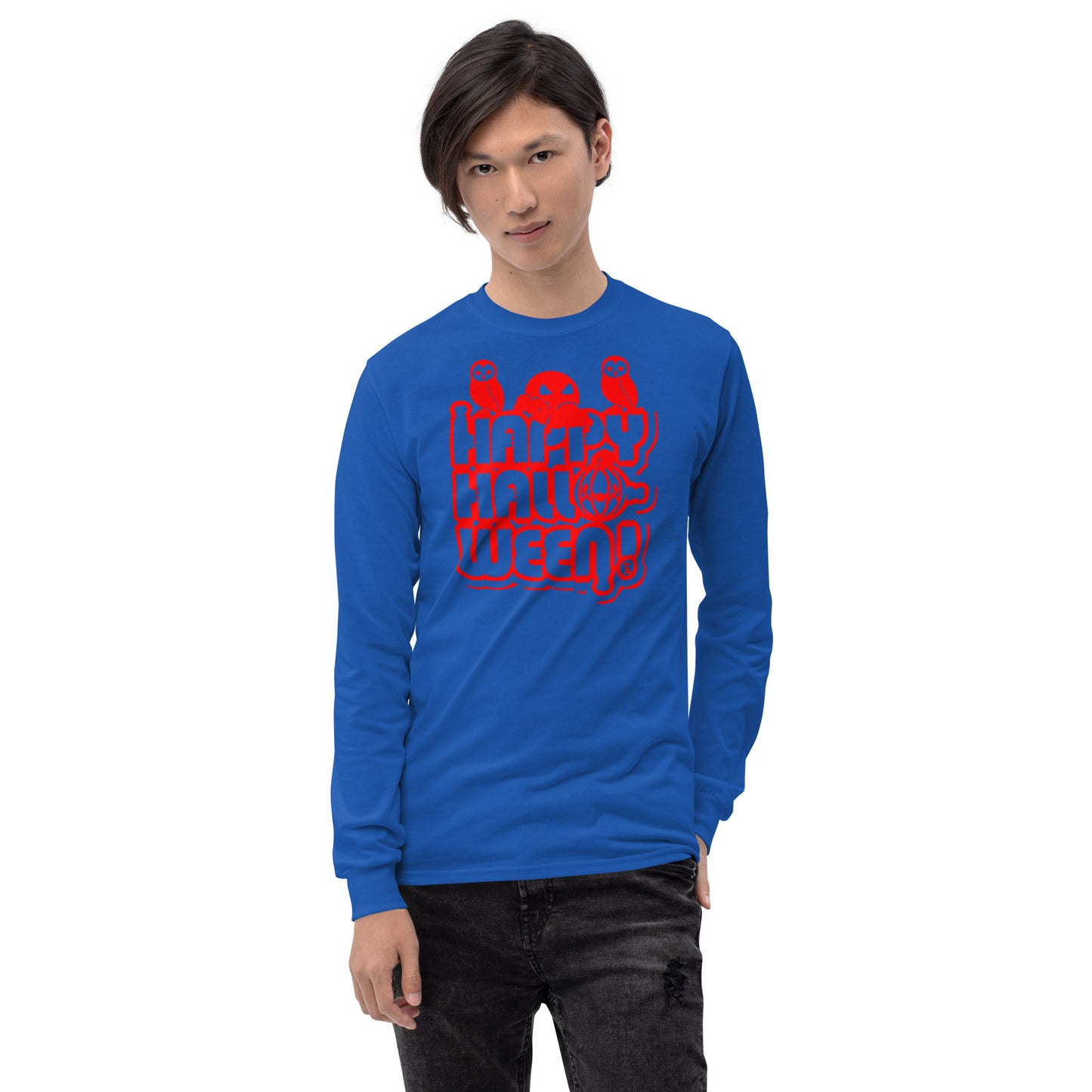 Happy Halloween! Men's Long Sleeve Shirt TeeSpect