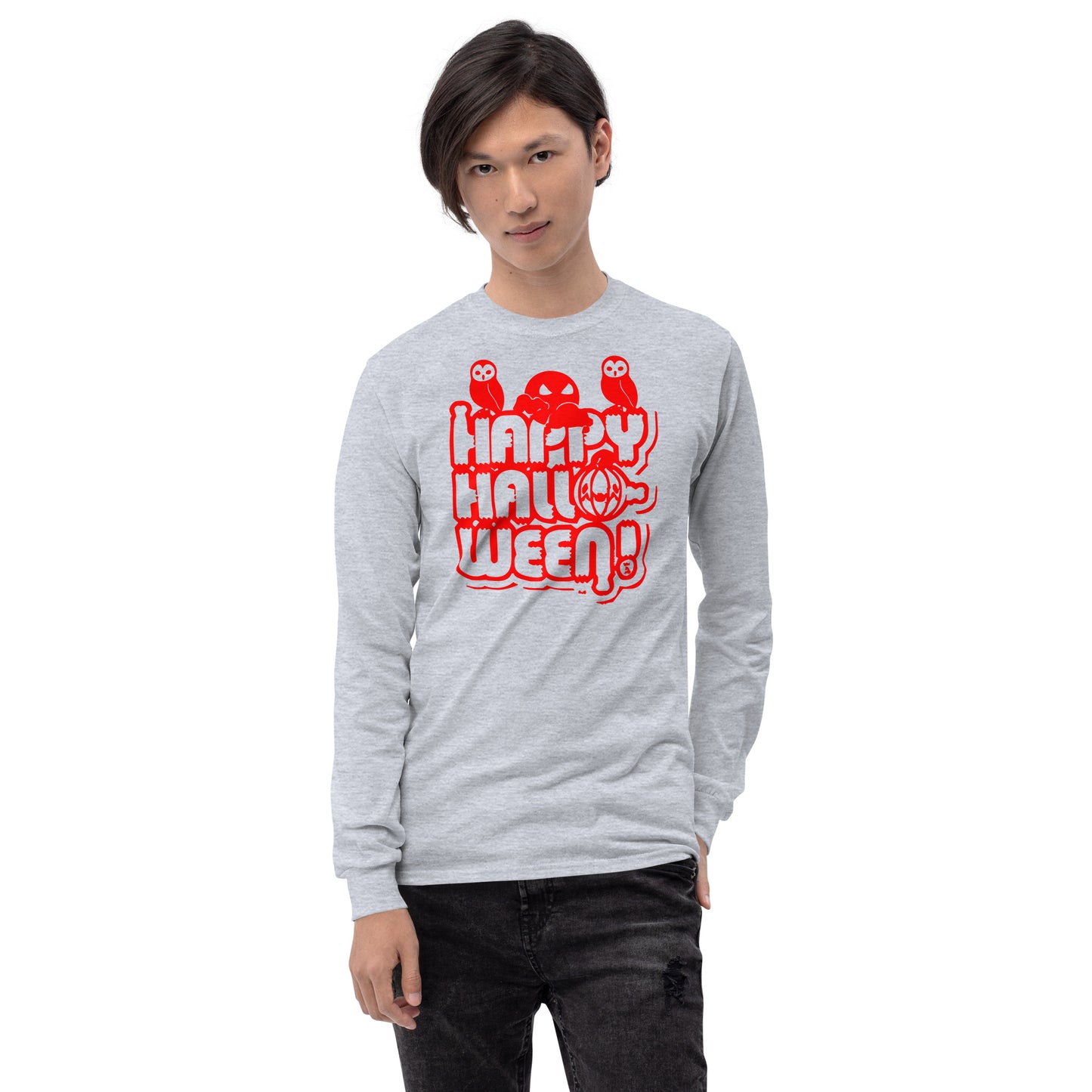 Happy Halloween! Men's Long Sleeve Shirt TeeSpect