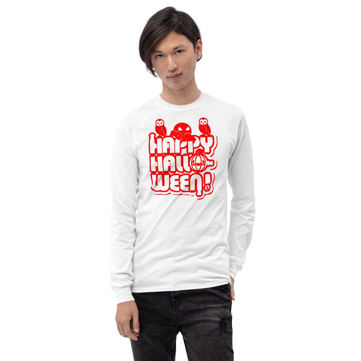 Happy Halloween! Men's Long Sleeve Shirt TeeSpect