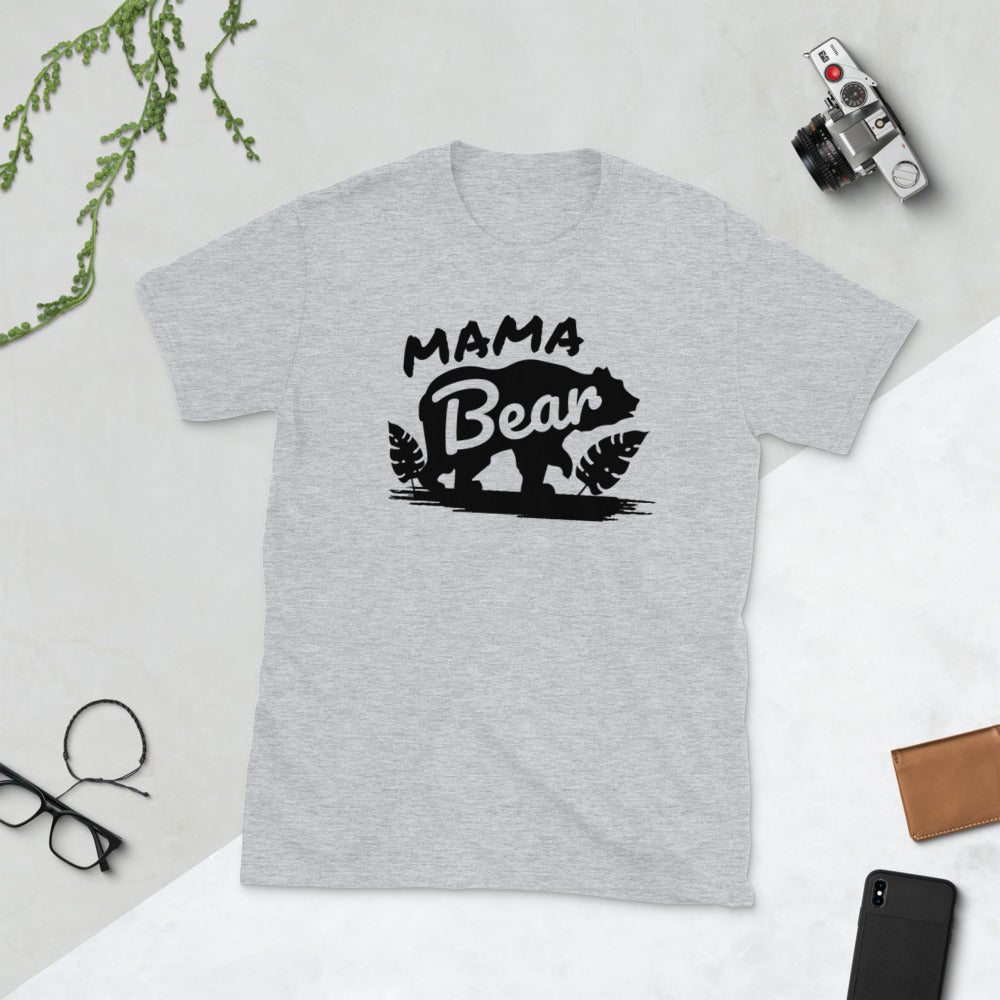 MAMA Bear Unisex, Soft Cotton, Softstyle Short-Sleeve T-Shirt TeeSpect