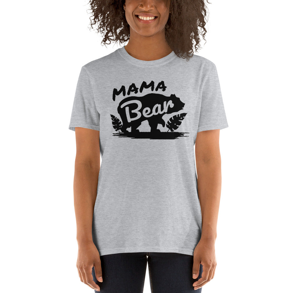 MAMA Bear Unisex, Soft Cotton, Softstyle Short-Sleeve T-Shirt TeeSpect
