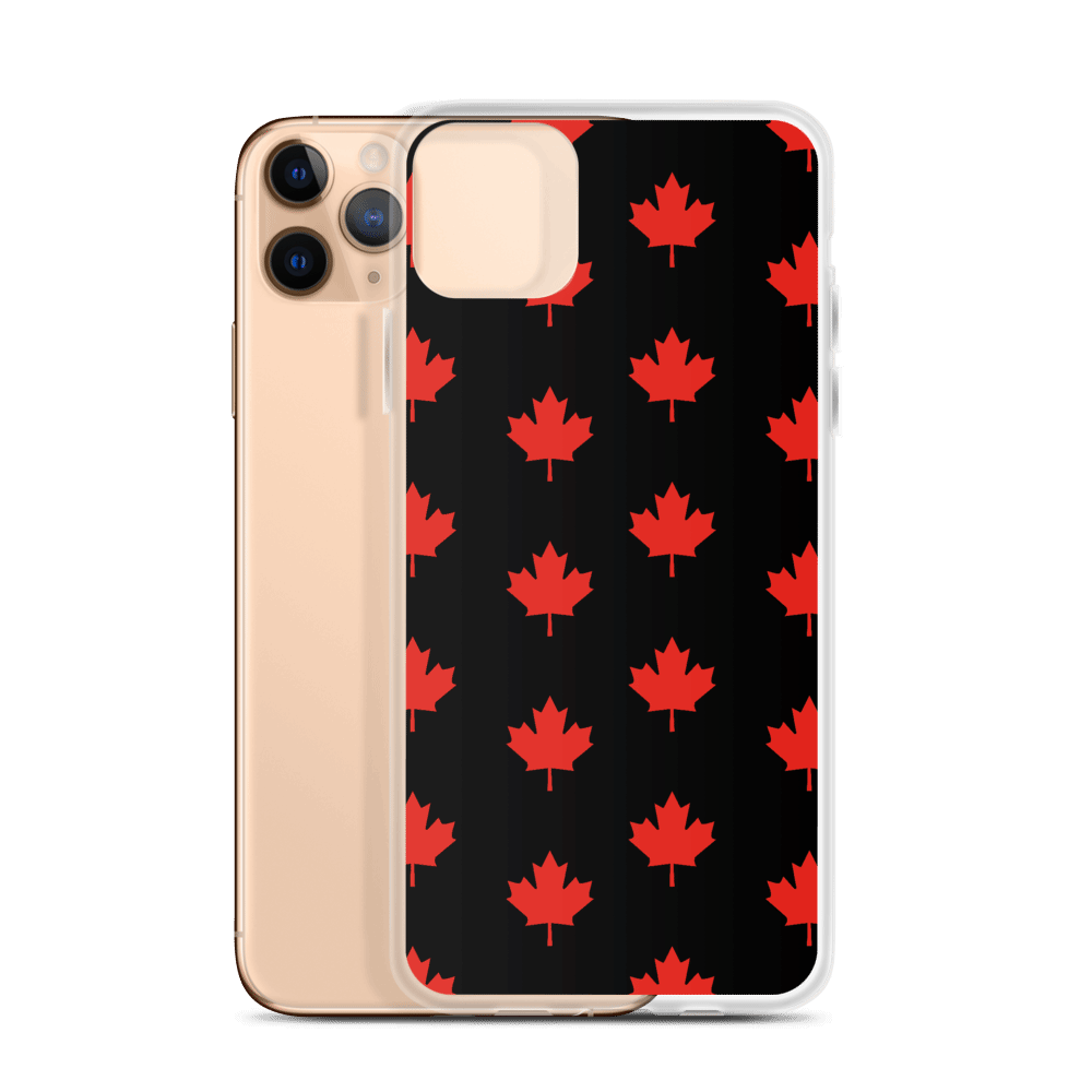 All Maple-Leafed Out iPhone Black Case TeeSpect