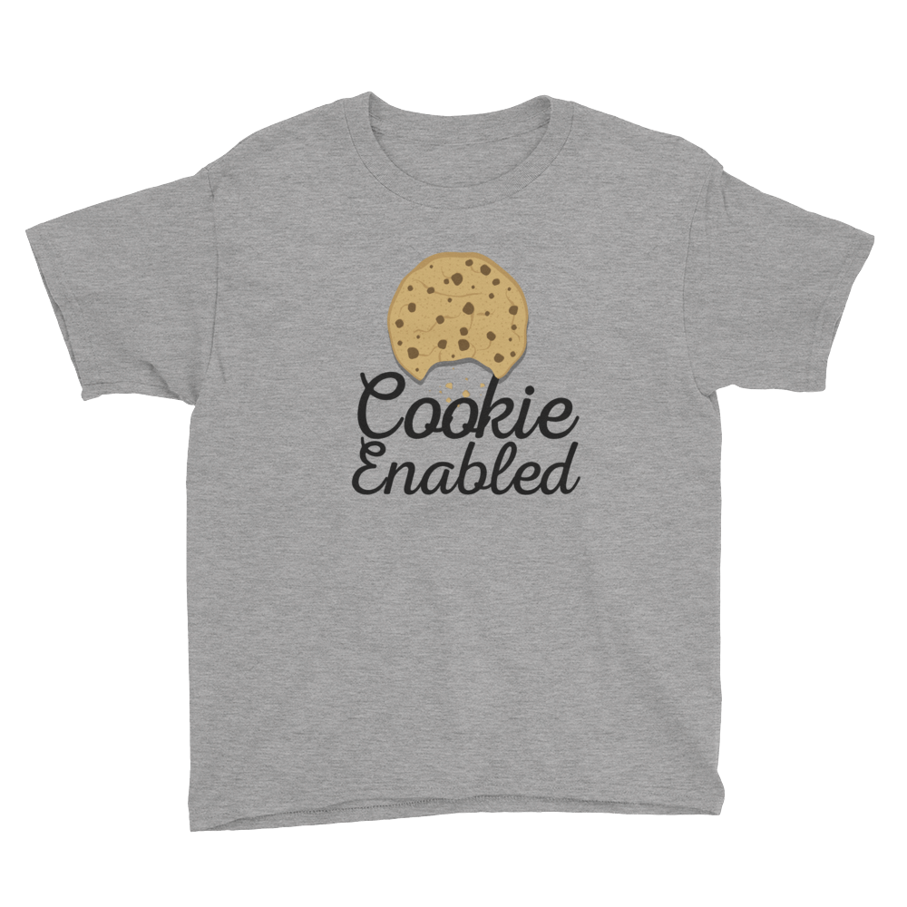 Cookie Enabled Youth Lightweight Short Sleeve T-Shirt TeeSpect