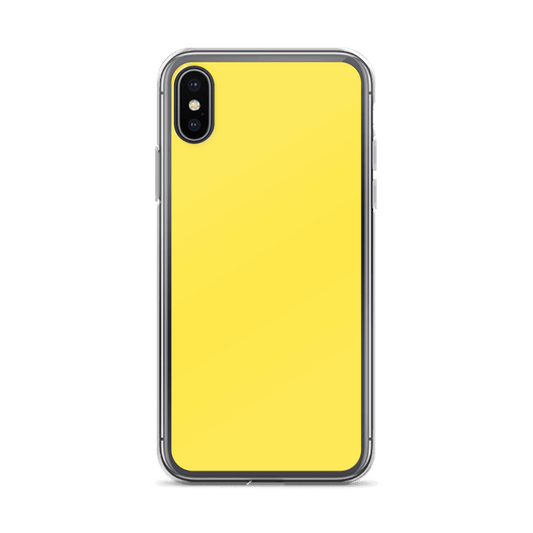 Bright Yellow iPhone Case TeeSpect