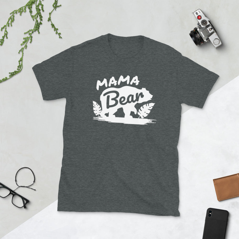 MAMA Bear Unisex, Soft Cotton, Softstyle Short-Sleeve T-Shirt TeeSpect