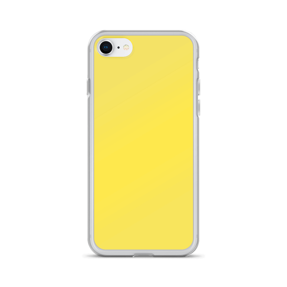 Bright Yellow iPhone Case TeeSpect