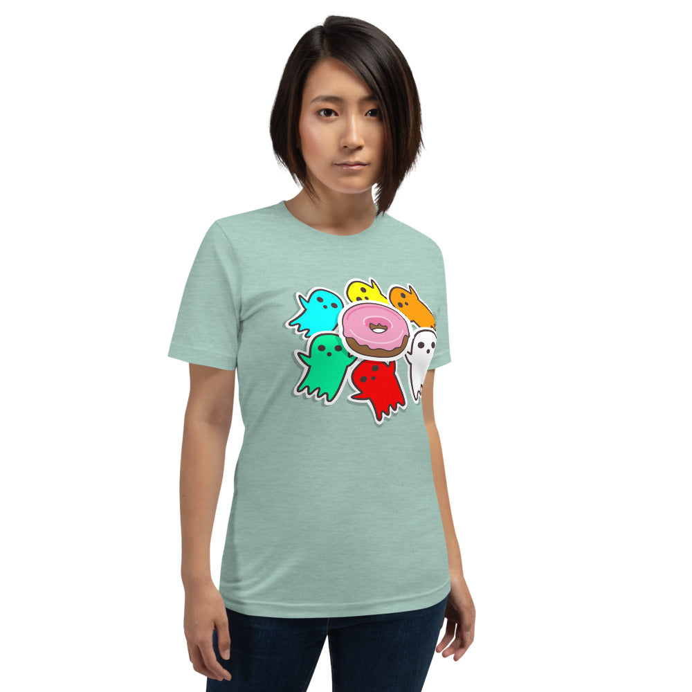 Encouraging Friends Multi-Color Unisex Premium Short-Sleeve T-Shirt TeeSpect