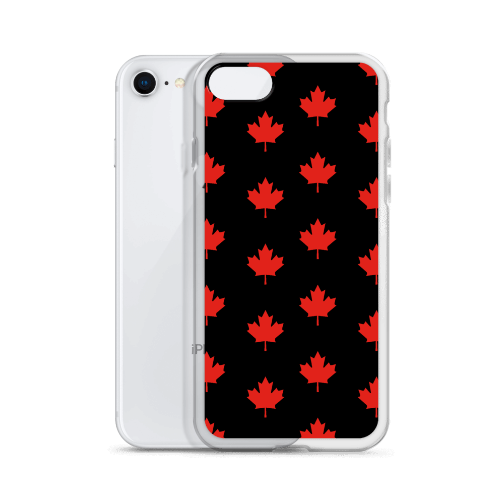 All Maple-Leafed Out iPhone Black Case TeeSpect
