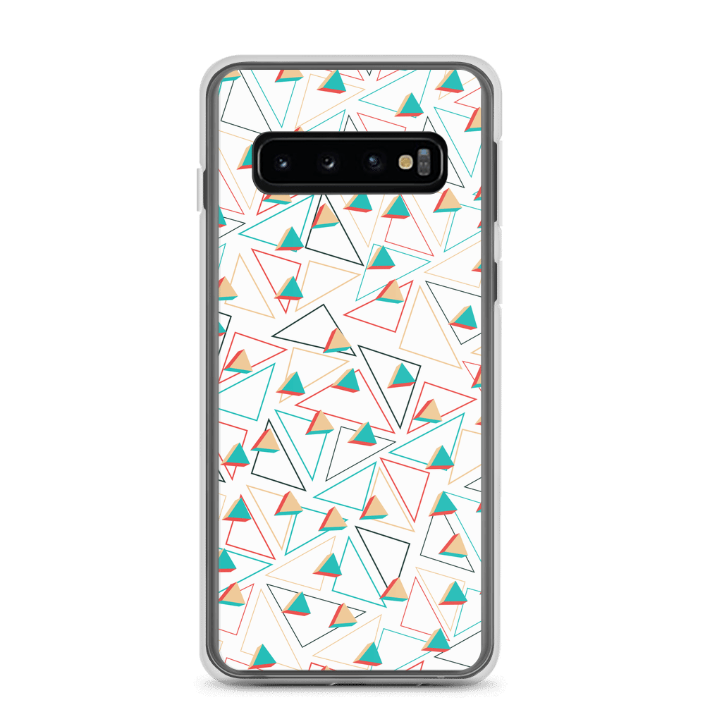 Triangular Candied White Samsung Case TeeSpect